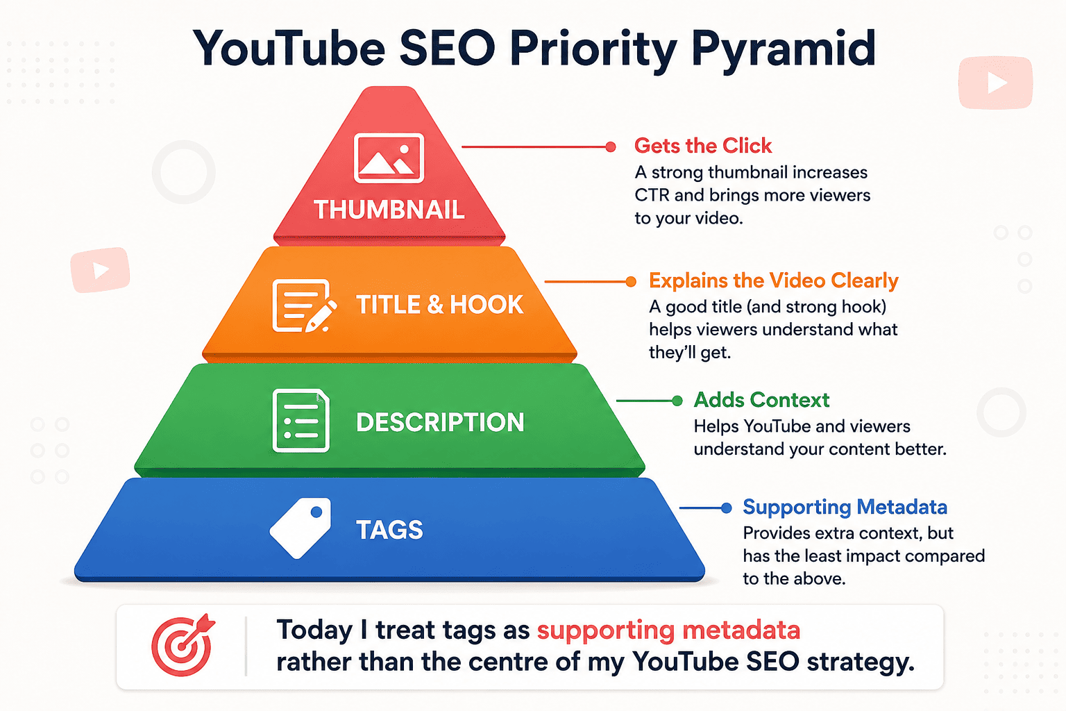 simple priority pyramid.