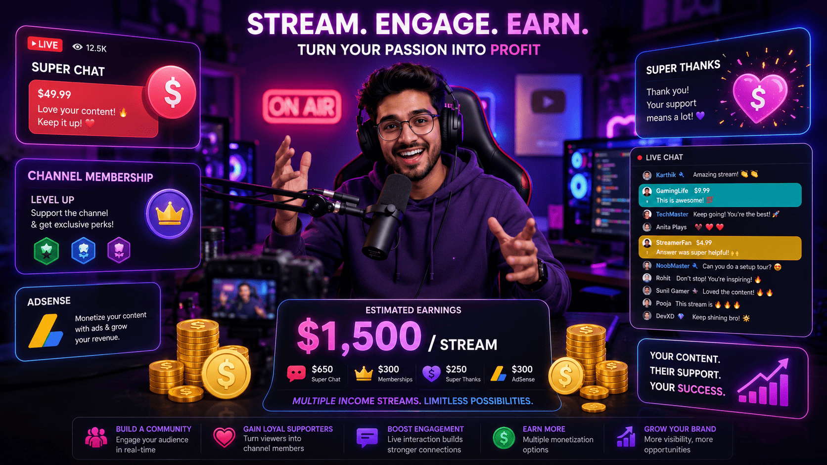 Livestream Revenue Opportunities